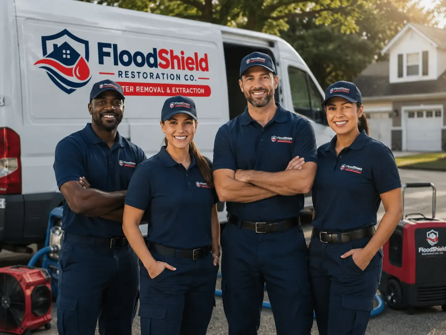 Flood Damage Restoration company in Mcmechen, WV